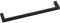 Griff Macha LA 160 mm, Breite 168 mm, ZN schwarz matt