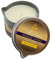 Vibratissimo Massagekerze Caramel Cream 100 ml I Kerze mit Karamell Duft I Kerze Entspannung I aus natürlichen Rohstoffen & mit Kokosöl I für empfindliche Haut geeignet I Massage Candle