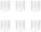 Secret de Gourmet - Lot de 6 Tasses à Café Double Paroi Forte 8cl Transparent
