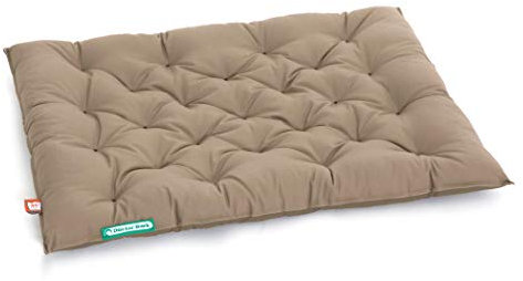 Doctor Bark Hundekissen Urban - orthopädisches Hundebett - waschbar bis 95°C - robuste Indoor - Outdoor Hundematratze - Made in Germany (XL - 90x70 cm, Goldbraun)