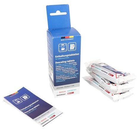 sparefixd Descaler Descaling Tablets for Bosch Coffee Machine 00311864