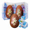 Chocolate Easter Eggs for Easter Gifts - Pack of 2 x 151g Unicorn Milk Chocolate Egg with Topline Wooden Decoration. Great Chocolate Gift for Kids Egg Hunt or Chocolate Hamper