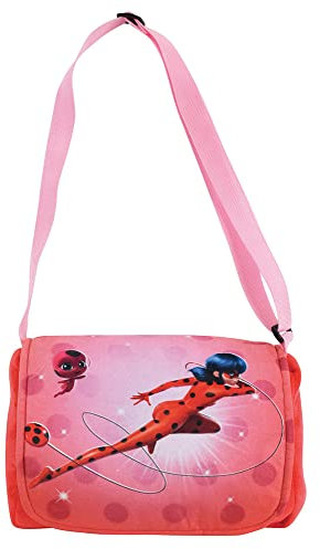 Jemini Mädchen Umhängetasche 024191 Miraculous BESACE BANDOLSE Lady Bug +/-26 cm für Kinder, rot