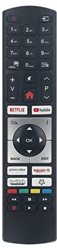VINABTY Neu RC4518P ErsatzFernbedienung RC4518P Fernbedienung Ersatz passt für Telefunken RC4518P RC4518 für DUAL RC4518P Fernbedienung Remote Controller