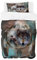 Zomer Bettwäsche Set 135x200 cm 2teilig Bettbezug Mikrofaser Bettwäsche Deckenbezug mit Traumfänger und Wolf Motiv - 1 Flauschige Bettdeckenbezug und 1 Kissenbezug 80x80cm
