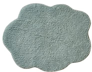 Vertbaudet Kinderzimmer Teppich „Wolke“ graublau