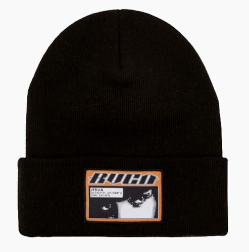 RVCA Strickmütze für Herren, Kelsey Beanie | Schwarz, Einheitsgröße