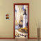 Türtapete Selbstklebend Türposter 3D Weißer Leuchtturm-Cartoon 77 X 200 Cm Türaufkleber Fototapete 3D Effekt Türfolie Wandtattoo Wandbild - Diy Wohnzimmer Schlafzimmer Büro Wohnkultur Dekorat -8O1U8V2