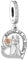 Mother Of Bride Charm Pandora Fitting Wedding Gift 925 Silver & Rose Gold Bracelet Dangle