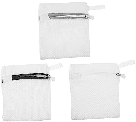 Healeved 3 Piezas Mini Bolsas De Lavandería Reutilizables De Malla Para Sujetadores Medias y Ropa Delicada Bolsa De Lavandería Para Ropa Interior Para Lavar Prendas Delicadas Lavadora