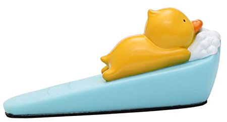 HAOHIZE Door Stoppers,Animal Door Stopper Cute Animal Door Stop Collision Prevention Windproof Prevent Slipping Funny Decorative Wedge Door Stopper (Duck)