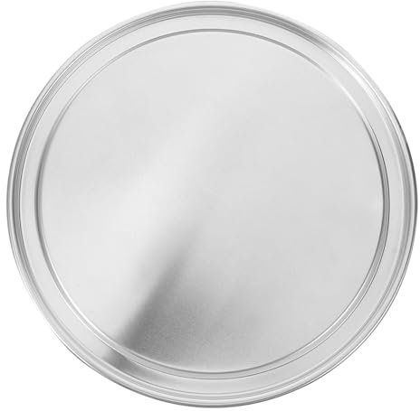 PAMINGONO Pizzapfannendeckel Aluminiumlegierung Antihaft Backofendeckel Rund Vielseitig Für Pizzaofen Und Mikrowelle