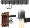 Ovshnrr Garagen Werkzeug Management Wandregal Garage Wall Management Storage Rack mit 9 verstellbaren für Skiausrüstung, Gartengeräte, Stühle, Besen, Mopps, Rechen, Gartengeräte
