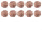 Lot de 10 boules en fil de cuivre avec revêtement en fil de fer plaqué cuivre, outils de nettoyage, éponge en fil de cuivre, pour enlever les scories