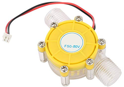 Generatore Idroelettrico F50, Turbina Pumb Facile da Installare, DC Portatile per Uso Industriale Domestico (F50 80V Giallo Trasparente)