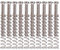 10 Stück Doppelspulen-Tonabnehmer-Befestigungsschrauben und Federn, Humbucker-Tonabnehmer, Höhenschrauben, E-Gitarren-Zubehör