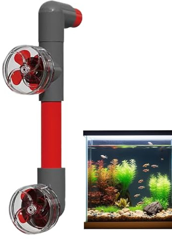 Aquarium-Filterauslassrohr – modernes Ablaufrohr, einzigartiges widerstandsfähiges Rohr, Ventilator-Aquarium-Filterzubehör optimiert das Wasser, kompatibel mit externen Filtern, geeigneter