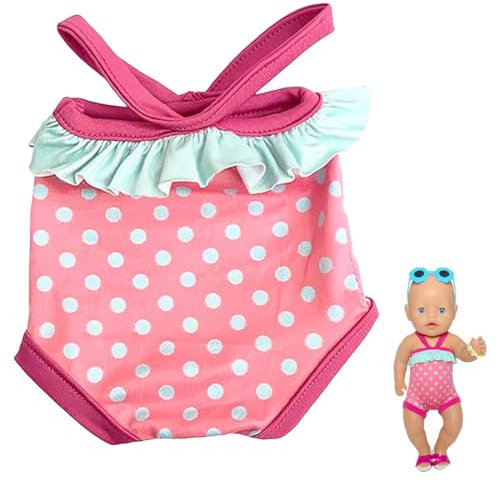 IKOPFLN 1 Article Maillot de bain une pièce, vêtements et accessoires pour poupées compatibles avec Barbie, styles aléatoires, convient aux poupées de 11,5 pouces