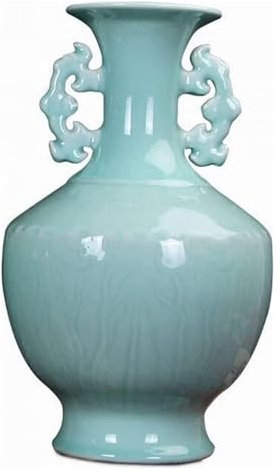 ceramic jar Vase Flower Vase Ceramic Vase Chinese Style Amphora Blue And White Porcelain Vases 13 Inches Large Desktop Decor Flower Vase Home Living Room Wedding Decoration