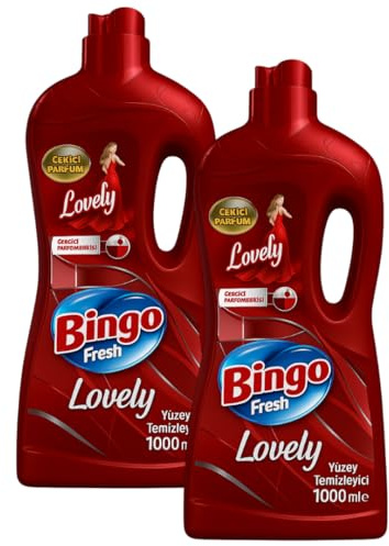 Bingo Oberflächenreiniger Fresh Lovely – 1000 ml | Für langanhaltende Frische, 2 ER