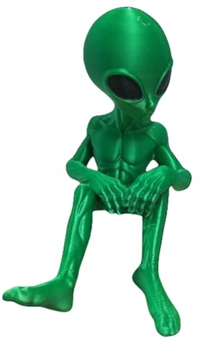 kinrguiyuez Alien Deko | Gartenfigur für den Außenbereich | Kleine Skulptur Garten Deko, Heimdekor Outdoor Dekoration für Garten, Rasen, Terrasse, Schlafzimmer, Wohnzimmer