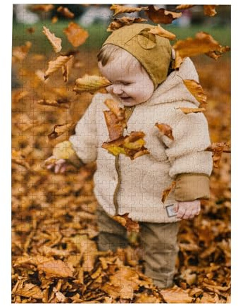 Personalisiert Puzzel Personalisierte Jigsaw Puzzle mit Text Logo Foto Selbst Gestalten Puzzle Erwachsene Anspruchsvoll mit Bild Namen Weihnachten, Valentinstag, Paare, Freund