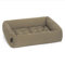 Pointer | Hundebett Kleine Hunde - Orthopädisches Hundebett mit Herausnehmbarer Matratze, Waschbar bis 95°C, Trocknergeeignet, Kratzfest & Bissfest, Made in Germany (M - 70x60 cm, Goldbraun)