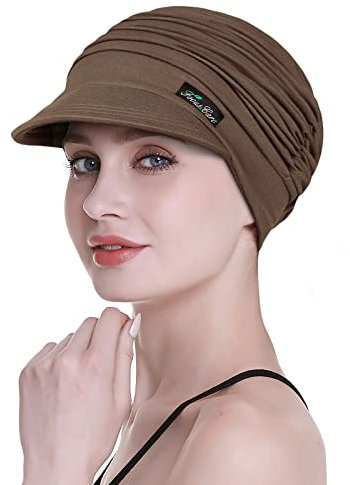 Leichte Newsboy Headwear für Chemo Frauen Bambus Viskose Kopf Abdeckung