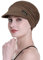 Leichte Newsboy Headwear für Chemo Frauen Bambus Viskose Kopf Abdeckung