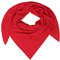 Zwillingsherz Dreieckstuch mit Kaschmir - Hochwertiger Schal im Uni Design für Damen - XXL Hals-Tuch und Damenschal - Strick-Waren für Sommer und Winter - 150cm x 120cm - rot