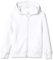 Amazon Essentials Felpe con Cappuccio Foderate in Pile con Cerniera Bambini e Ragazzi, Bianco, 6-7 Anni