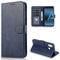 CTIUYA Custodia a portafoglio per Samsung Galaxy A40, in pelle, con chiusura magnetica, per Samsung Galaxy A40, blu scuro