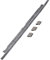 sparefixd Kit joint bas de porte pour lave-vaisselle Ariston