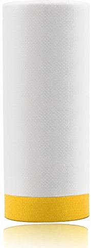 Rouleau de film de masquage anti-poussière, 2 x 50 m, film en plastique transparent, anti-poussière et étanche pour peinture, décoration, revêtement de meubles