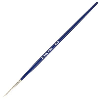 Modelcraft Ultra-Fine Detail Brush, Blue, 40/0