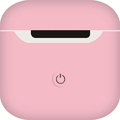 Hülle kompatibel mit Apple Wireless Earbuds 3 Silikonhülle in Rosa Kopfhörer-Ladehüllen UK