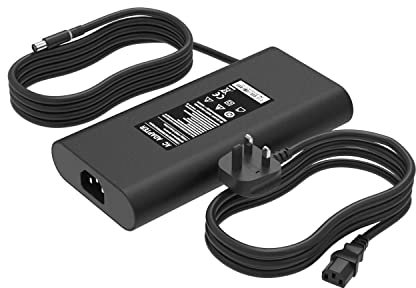 Zoravson 240W 180W Laptop Charger 19.5V 12.3A AC Adapter for DELL Alienware M17X R2 M17X R3 DELL Alienware M18X,M18X R2, X51
