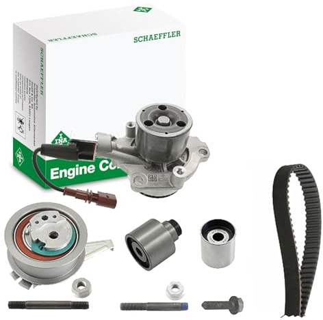 INA 530 0699 30 Wasserpumpe + Zahnriemensatz 29 mm Kompatibel mit VW Golf 7 Schrägheck 5G1, BQ1, BE1, BE2 T-Roc A11 TIGUAN AD1, SKODA Octavia III Combi 5E5, AUDI A3 Sportback 8VA, 8VF