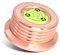 KozyOne Schallplatten-Gewichtsstabilisator, Schallplattenstabilisator-Klemme mit Wasserwaage für Vinyl-LP-Plattenspieler (Rose Gold)