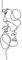 Parete Arte Minimalista Arte Linea Murale Astratta Arte Della Parete Ferro Scultura Murale Moderna Arte Della Parete Decorazione Soggiorno Casa Bagno Ufficio Facciale Decorazione (50x18cm)