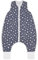 emma & noah Premium Baby Schlafsack mit Füßen Sommer, Bequem & Atmungsaktiv, 100% Bio-Baumwolle, OEKO-TEX Zertifiziert, Flauschig Weich, Bewegungsfreiheit, 0.5 TOG (Punkte Blau, 90 cm)