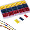 RUNCCI-YUN 200PCS Connettori Elettrici, Terminali Elettrici a Crimpare Set di Connettori Femmina e Maschio, Terminali Elettrici a Vanga Isolati, Connettori di Giunzione di Testa - Blu, Rosso, Giallo
