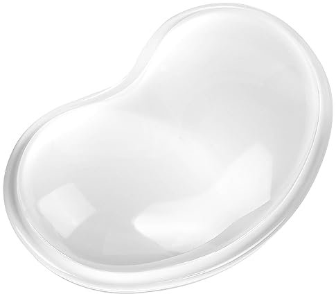 Handballenauflage Weiches Gel Handgelenk Rest Transparente Silikon-Gel-Kissen für Maus Ergonomische Ermüdung Relief Cool Handgelenk Unterstützung Pad für Laptop Büro Arbeit Computer Gaming