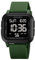 Ziyan Digitale Sportuhr für Herren, Armbanduhr Digital Uhr wasserdichte LED-Armbanduhr mit Stoppuhr, Countdown-Timer (Grün - Schwarz)