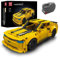 Mould King 15081 MOC Technik Auto zurückziehen Rennauto Modellauto Spielzeug Auto-Modell zum Bauen für Kinder, Technologie Sportwagen zurückziehen Klemmbausteine Bausatz Toys （736 pcs）