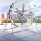BETAM Portable Extractor Fan,Industrial Exhaust Fan,High-Powered Ventilation Fans,Stepless Speed Regulation,for Workshops, Warehouses, Canteens, Breeding Farms,Thick Grille,800mm