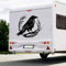 Rabe Wikinger Aufkleber Vikings Nordisch Krähe Sticker Autoaufkleber Raben Raven