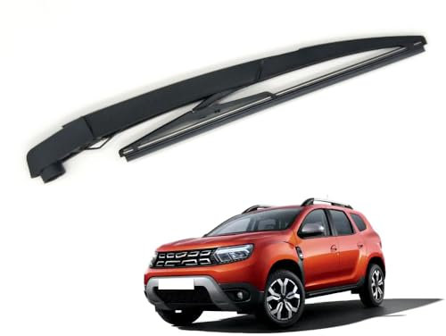 Pyaio Auto Heckscheibenwischer Scheibenwischer,für Dacia Duster 2016 2017 2018 2019 2020 2021 2022 2023 2024 Naturkautschuk Heckscheibenwischerarm Set Heckwischerarm Ersatz