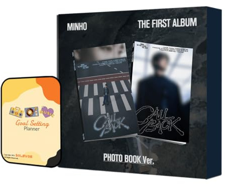 CALL BACK Minho (SHINee) Album [Photobook A + B Full Set Album Ver.]+Pre Order Benefits+BolsVos K-POP Inspired Freebies (THE FIRST ALBUM)
