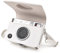 Rieibi Mini EVO Case - Vintage PU Leder Schutzhülle für Fuji Instax Mini EVO Sofortbildkamera - Abnehmbare Abdeckung mit verstellbarem Schultergurt Akku-Ladeanschluss